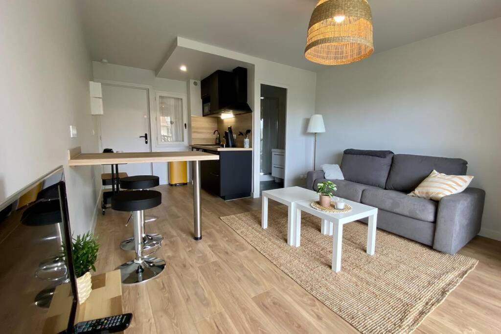 Coeur De Cabourg- Joli Studio Avec Terrasse - Apartment Екстериор снимка